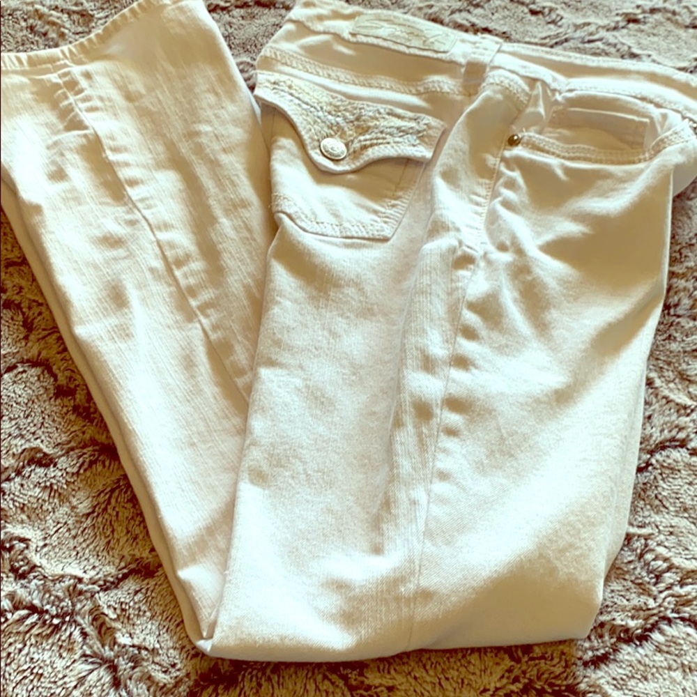 Seven White jeans